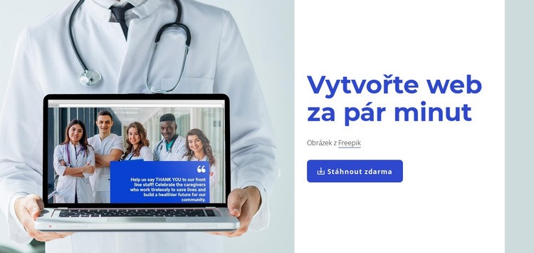 Vytvářejte webové servery během několika minut Šablona CSS