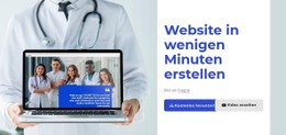 Erstellen Sie Websies In Wenigen Minuten CSS-Vorlage Kostenlos Herunterladen