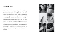 Site Template For I'M A Photographer