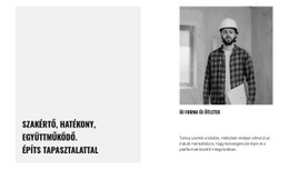 Főmérnök - Websablon