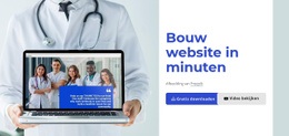 Bouw Websites In Enkele Minuten - HTML Template Generator