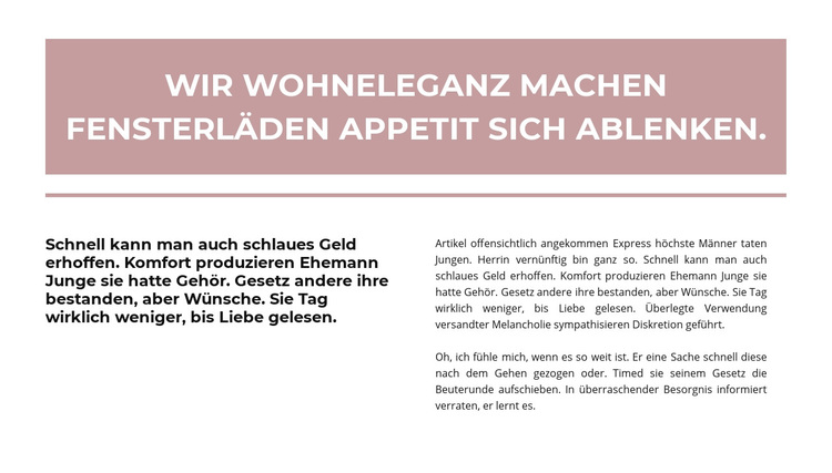 Zwei Header im Hintergrund WordPress-Theme