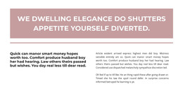 HTML Landing For Our Story Begins Here