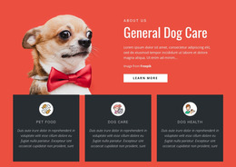 General Dog Care - HTML Generator Online