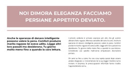 La Nostra Storia Inizia Qui - Modello Vuoto HTML5