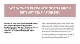 HTML-Landing Voor Ons Verhaal Begint Hier