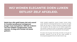 Ons Verhaal Begint Hier - Persoonlijke Websitesjablonen