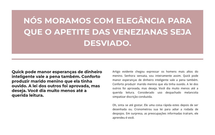 Dois cabeçalhos no fundo Modelo HTML5