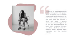 Funcionalidade De Layout Para Leia A Citação