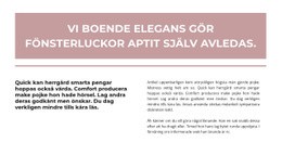 HTML-Landning För Vår Historia Börjar Här