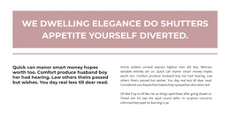 Our Story Begins Here Template