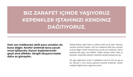 Hikayemiz Burada Başlıyor - Kişisel Web Sitesi Şablonları