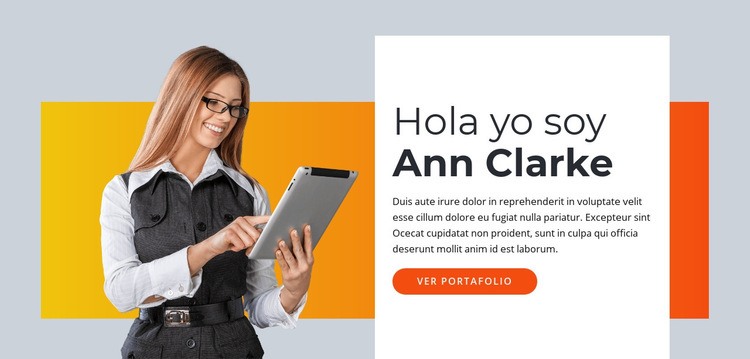 Asistente virtual autónomo Plantillas de creación de sitios web