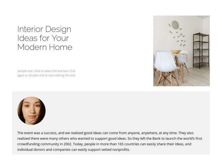 How to create a comfortable design Homepage Design