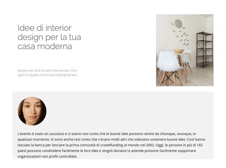 Come creare un design confortevole Modello CSS