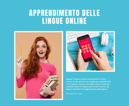 Sito Web HTML Per Imparare L'Inglese Online