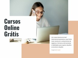 Design De Site Incrível Para Níveis De Aprendizagem