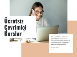 Öğrenme Seviyeleri Için HTML Sitesi