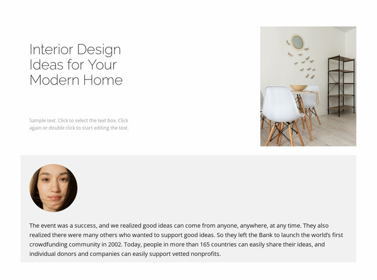 How to create a comfortable design Website Builder Templates