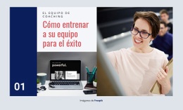 Creador De Sitios Web Para Coaching De Equipo