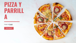 Tema Premium De WordPress Para Pizza Y Parrilla