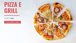 Tema WordPress Premium Per Pizza E Grill