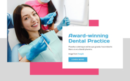 Dental Practice - Customizable Professional One Page Template