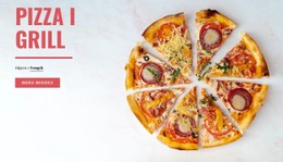 Pizza I Grill Responsywny Szablon CSS