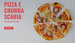 HTML Responsivo Para Pizza E Grill