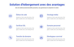 Solutions D'Hébergement Cloud - Code Du Modèle HTML