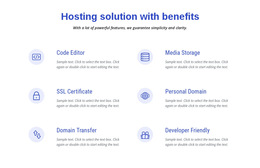HTML5 Template Cloud Hosting Solutions For Any Device