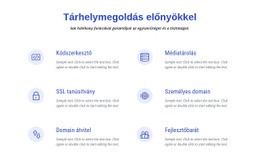 Cloud Hosting Megoldások - HTML Sablon Kód