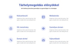 Többcélú Webhelytervezés Cloud Hosting Megoldások Számára