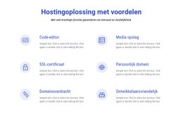 Cloud Hosting-Oplossingen - Website Creation HTML