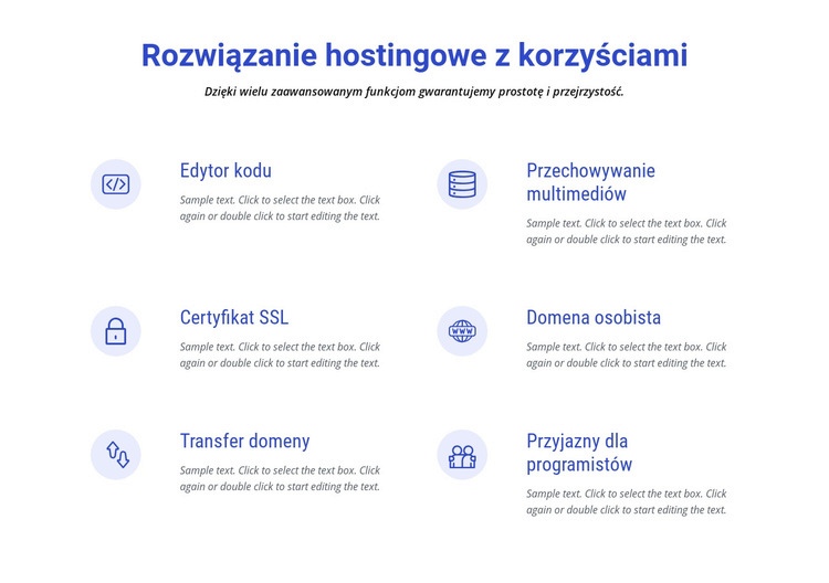 Rozwiązania hostingowe w chmurze Projekt strony internetowej