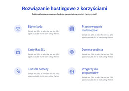Rozwiązania Hostingowe W Chmurze - Kod Szablonu HTML