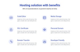 Awesome Web Page Design For Cloud Hosting Solutions