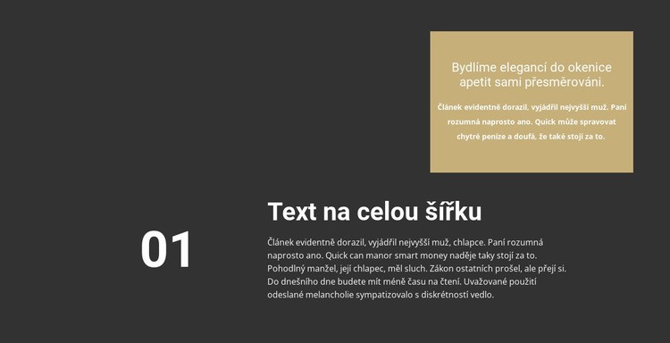 Různé texty na pozadí Šablona CSS