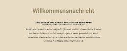 Text Auf Beigem Hintergrund – Kostenlose HTML5-Vorlage