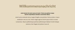 Text Auf Beigem Hintergrund - Website-Vorlagen