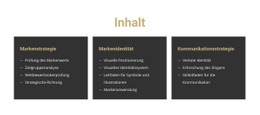 Inhalt Für Die Website - Kostenlose Vorlagen