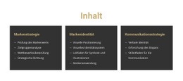 Inhalt Für Die Website - Website-Builder