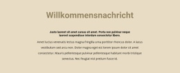 Text Auf Beigem Hintergrund - Kreatives Mehrzweck-Website-Design