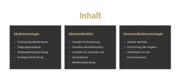 Inhalt Für Die Website - Zielseite Für Jedes Gerät