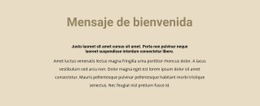 Texto Sobre Fondo Beige: Maqueta De Sitio Web Profesional Personalizable