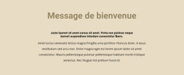 Créez Votre Propre Site Web Pour Texte Sur Fond Beige