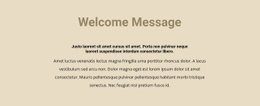 Text On Beige Background - Custom Html Code