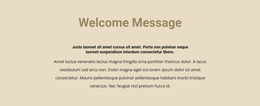 Text On Beige Background - HTML Website Designer