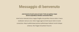 Testo Su Sfondo Beige - Modello HTML5 Gratuito