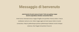 Testo Su Sfondo Beige - Modello Di Sito Web Semplice